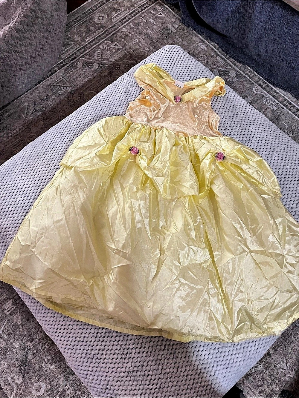 Girls Yellow Formal Dress